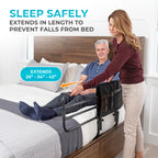 Stander EZ Adjust Bed Rail for Elderly Safety

