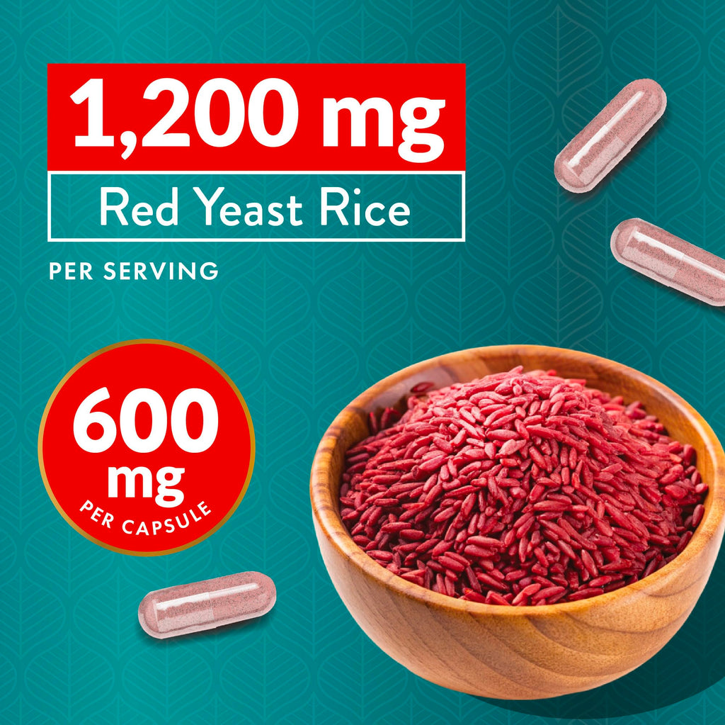 Red Yeast Rice with CoQ10 for Heart Health

