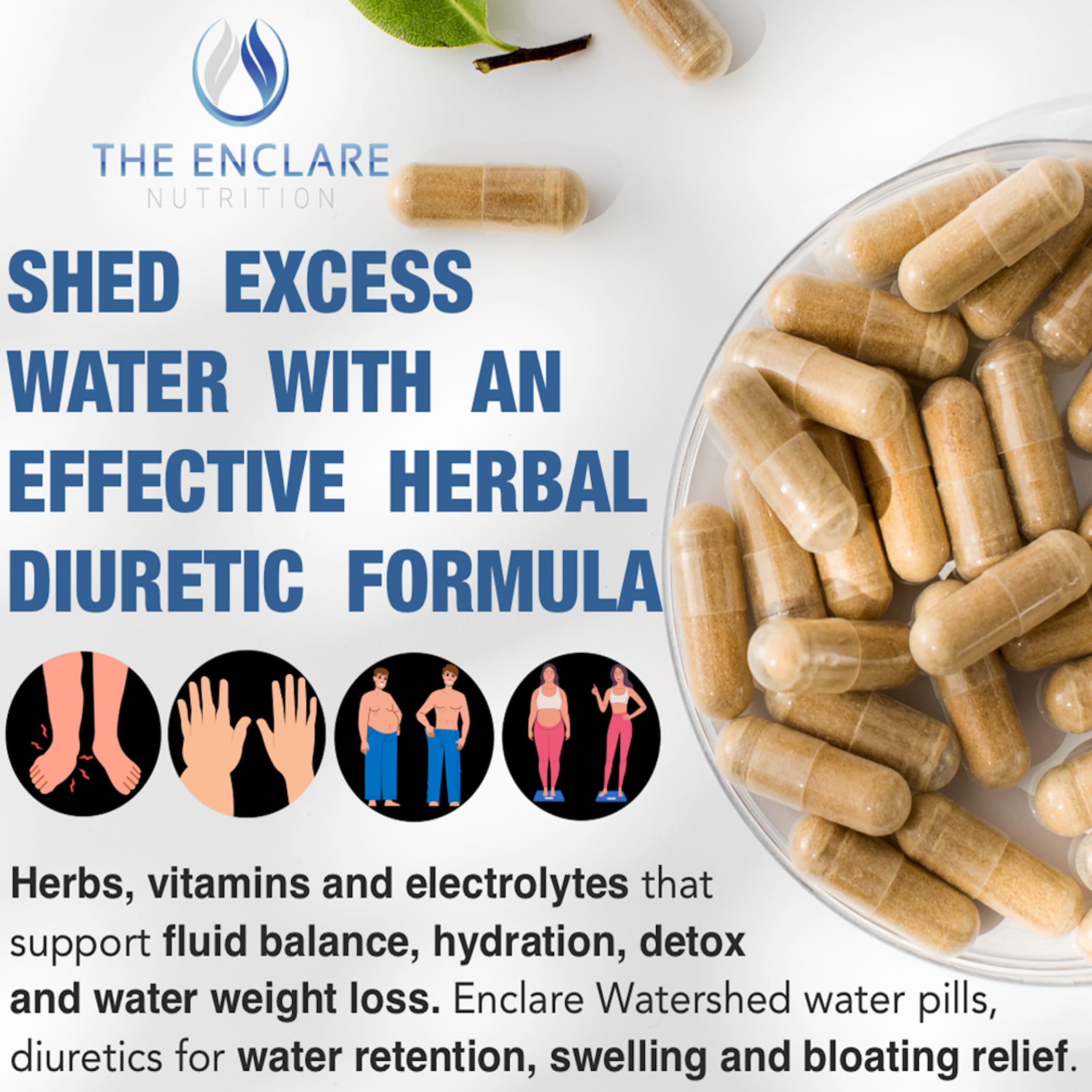 Watershed Diuretic for Water Retention | Enclare

