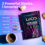 Mushroom Nootropics Blend for Focus - by Lucid - USA Made


