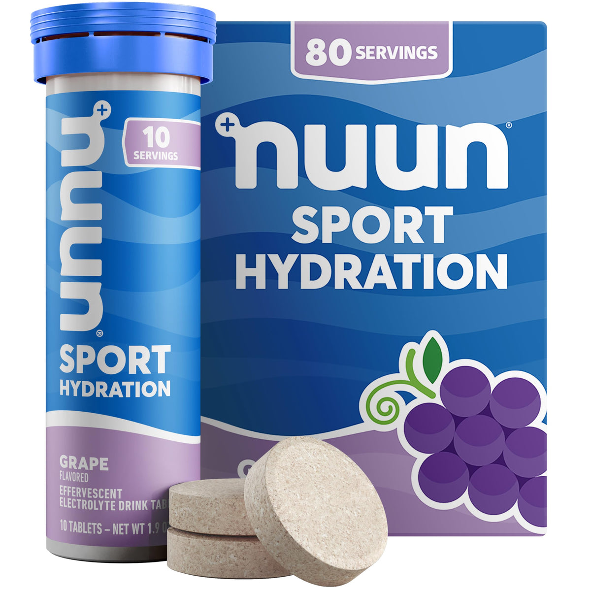 Nuun Sport Electrolyte Tablets - Gluten Free & Vegan