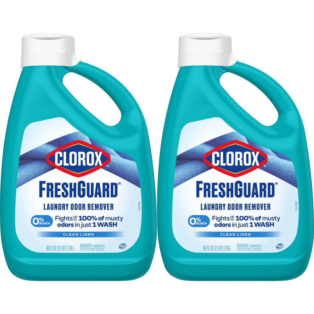 Clorox FreshGuard Laundry Odor Remover 3-in-1 Bleach Free

