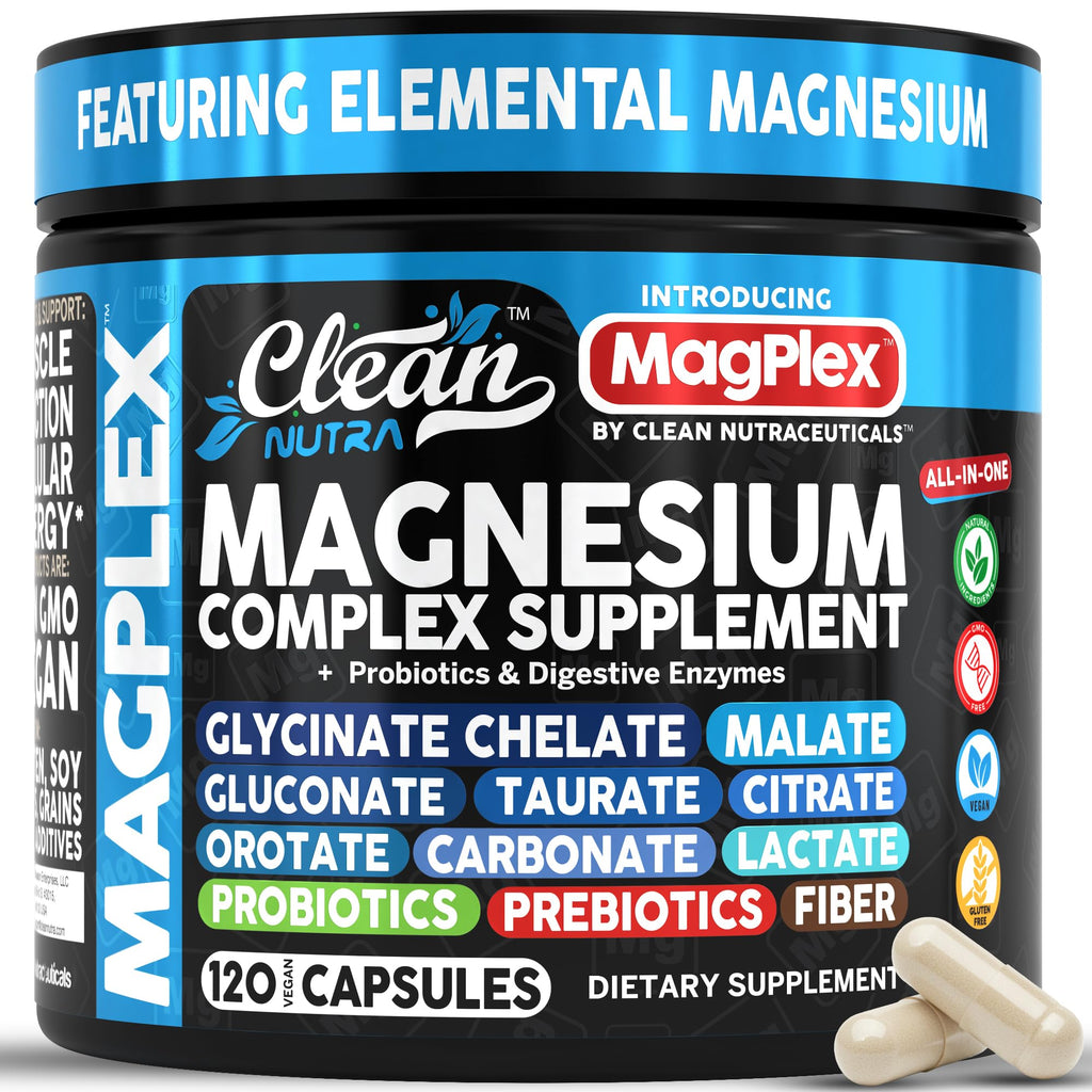 Clean Nutra Magnesium Complex - Magnesium Supplement