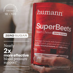 Humann SuperBeets Heart Chews Beet Root Nitric Oxide

