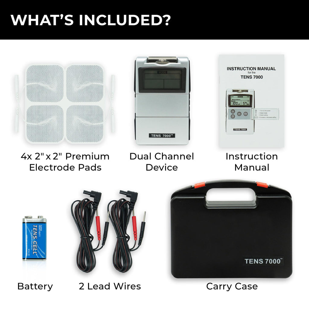 TENS 7000 Digital TENS Unit for Pain Relief

