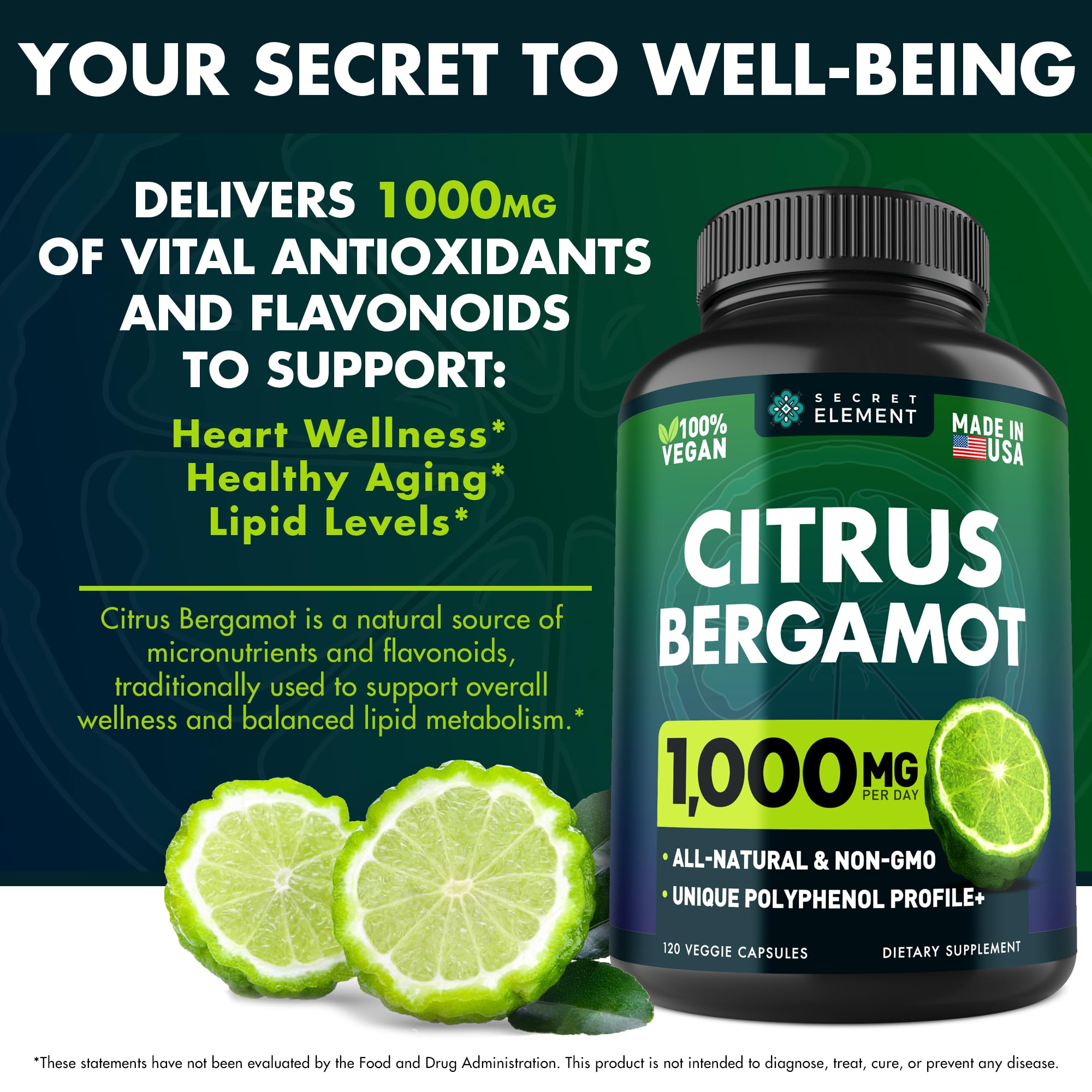 Citrus Bergamot Polyphenol Complex for Daily Wellness

