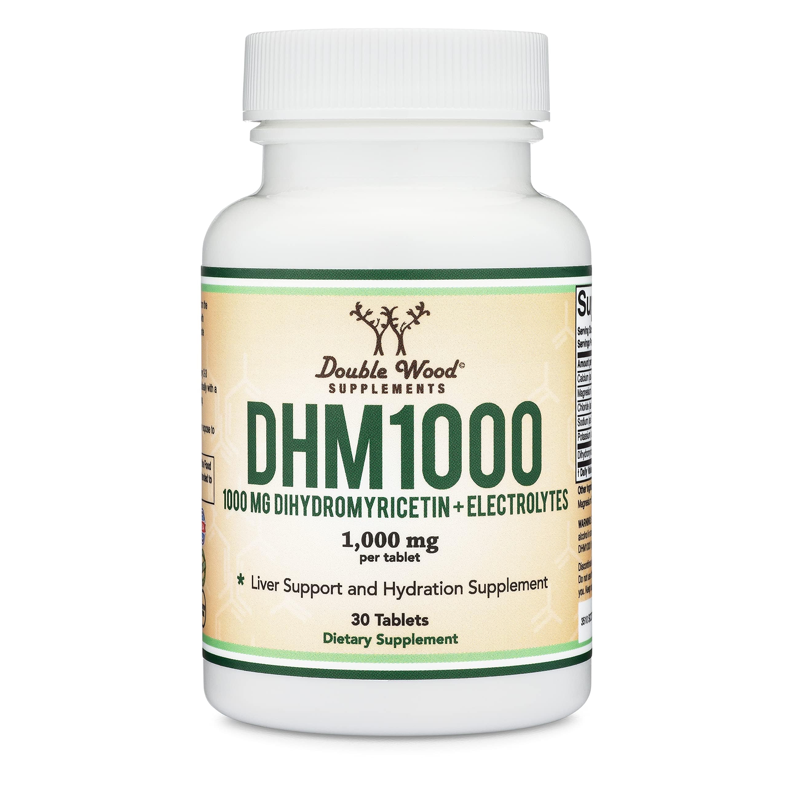 DHM1000 Dihydromyricetin Tablets | Liver Support Double Wood


