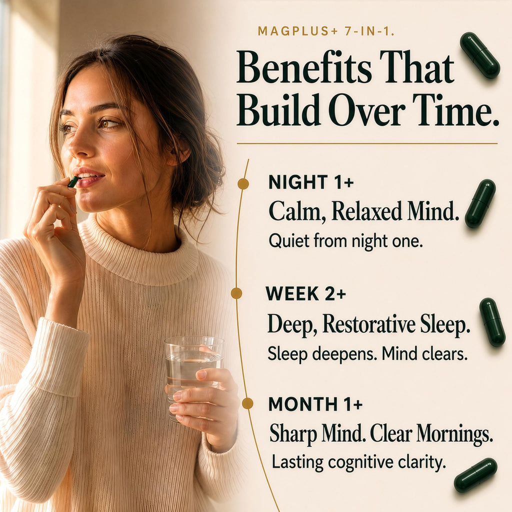 MagPlus+ Sleep and Brain Support Supplement

