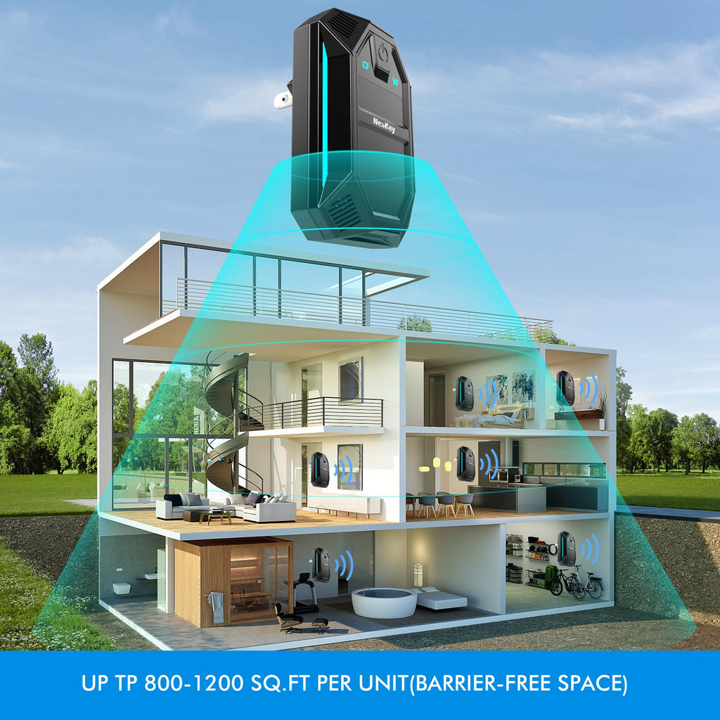 Ultrasonic Pest Repeller – 2-Mode Plug-in Control

