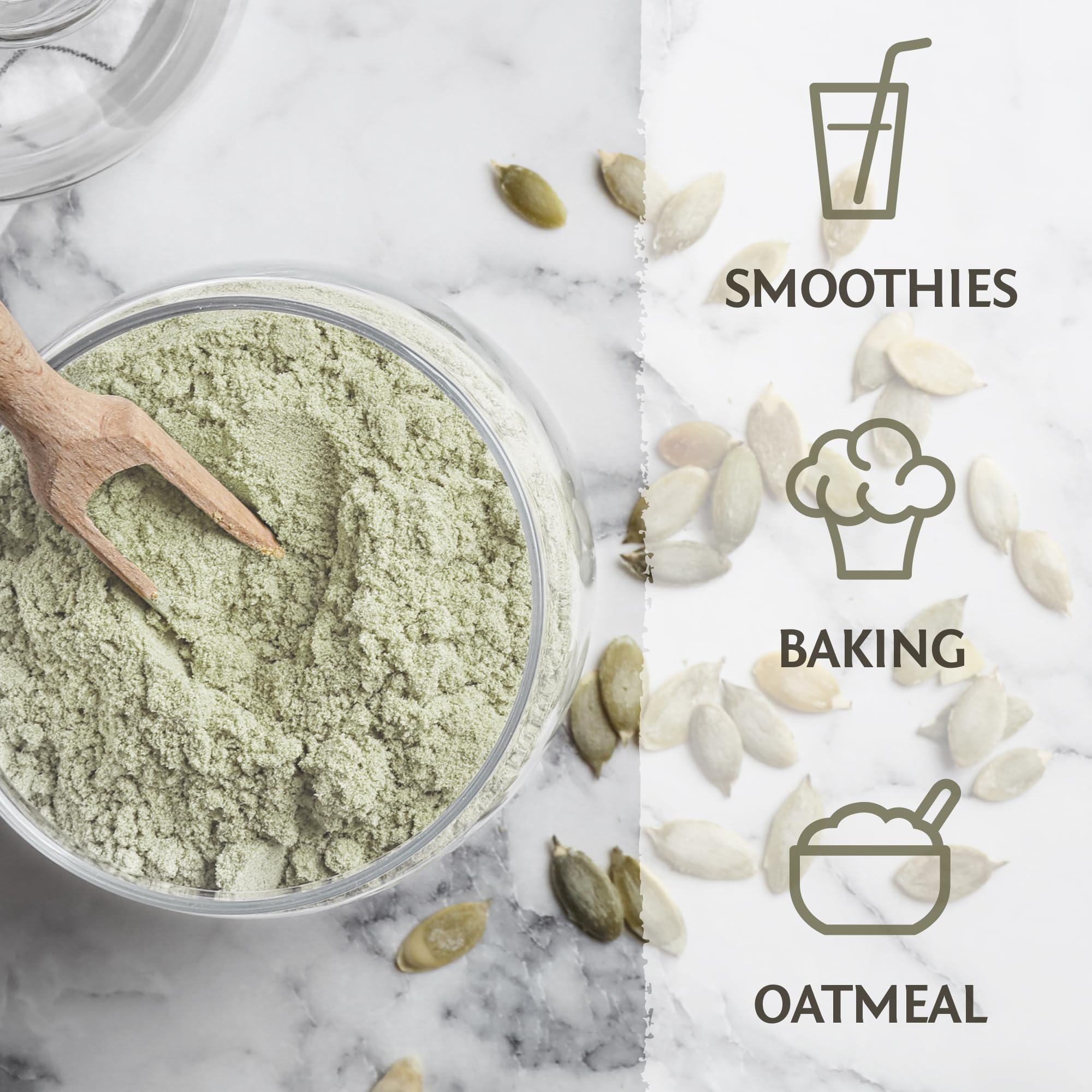 Organic Pumpkin Seed Protein Powder | Plant-Based Protein

