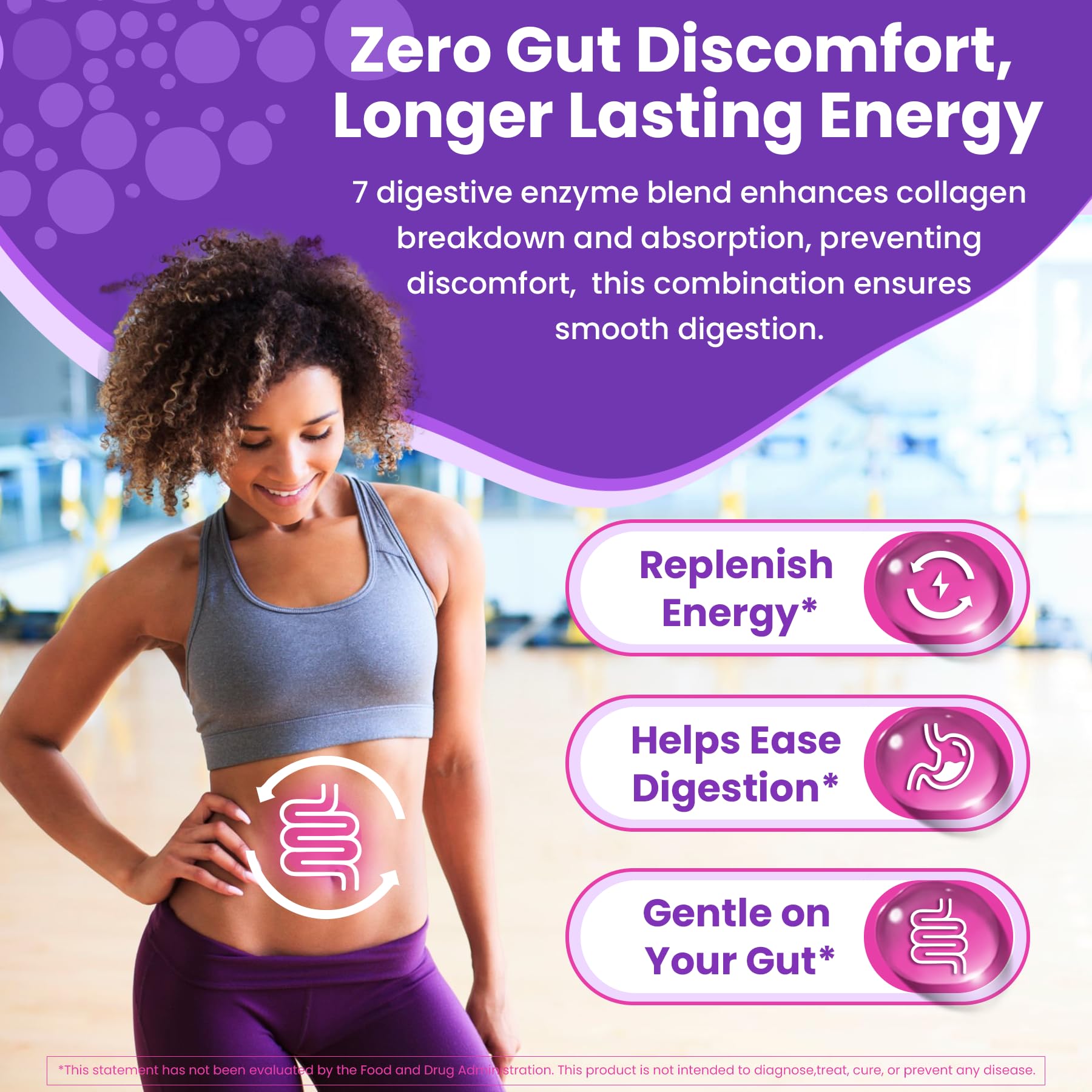 Nextdia Collagen Gummies with Multi-Collagen & Enzymes

