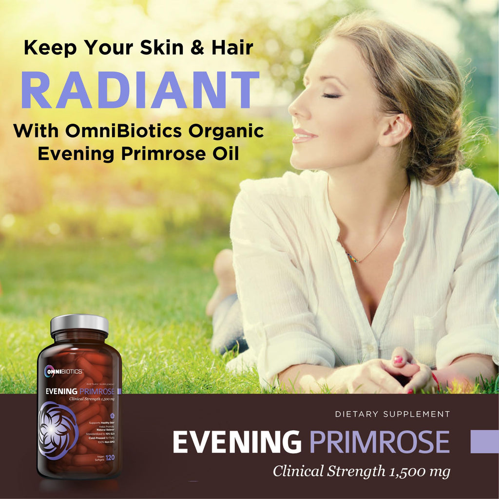 OmniBiotics Evening Primrose Oil for Women - Hormone Balance

