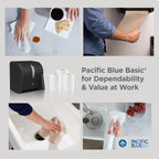 Paper Towels GP PRO Pacific Blue Basic Recycled White

