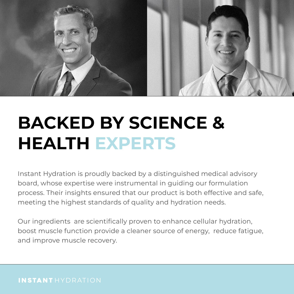 Instant Hydration Electrolytes Powder Packets

