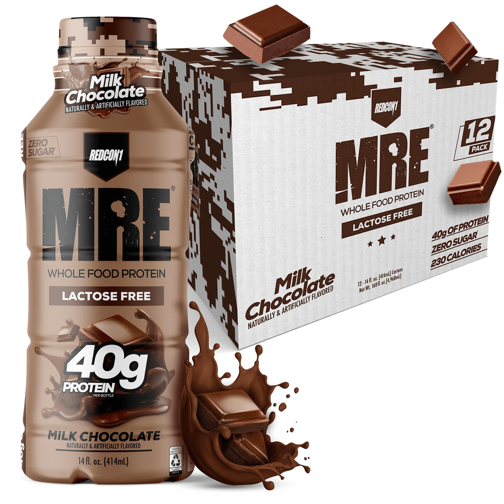 REDCON1 MRE RTD Protein Shake | Lactose-Free 40g Protein

