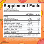 MaryRuth Organics Vegan Omega 3-6-7-9 Gummies

