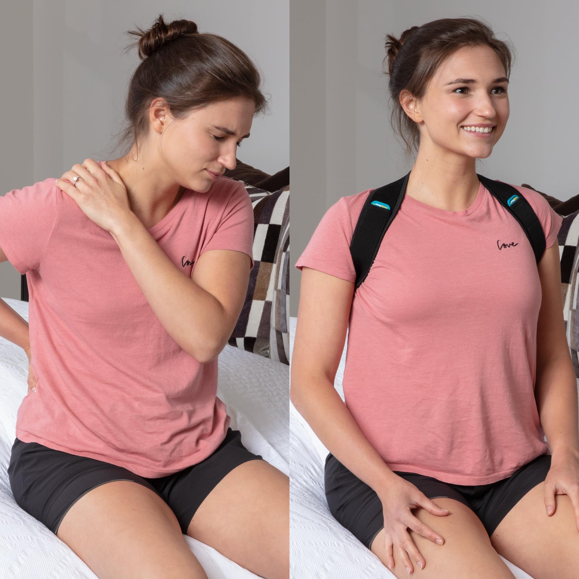 ComfyBrace Posture Corrector for Men and Women | Adjustable

