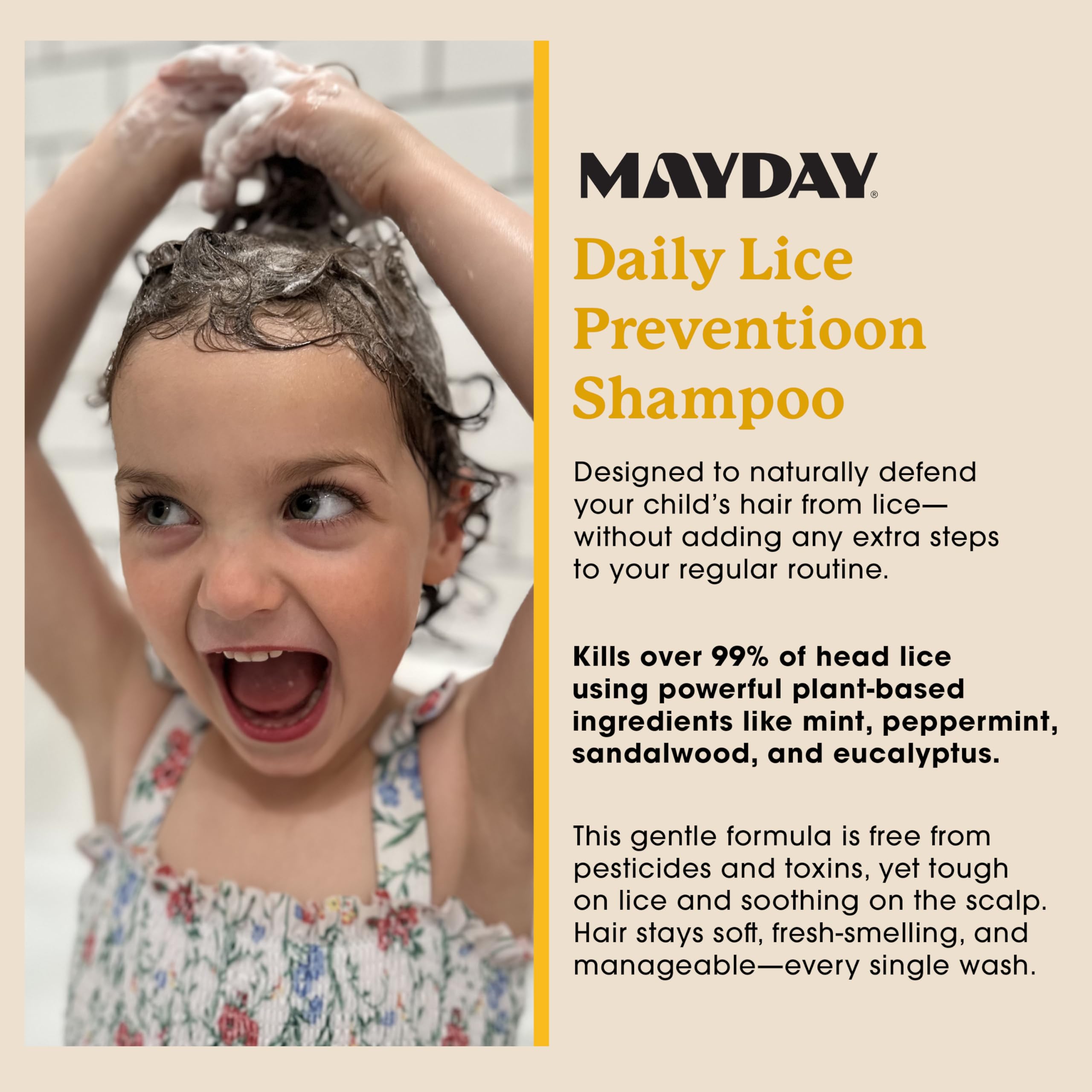 MAYDAY Lice Prevention Duo – Shampoo & Conditioner

