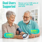 RunStar Blood Pressure Monitor with Wide Range Cuff

