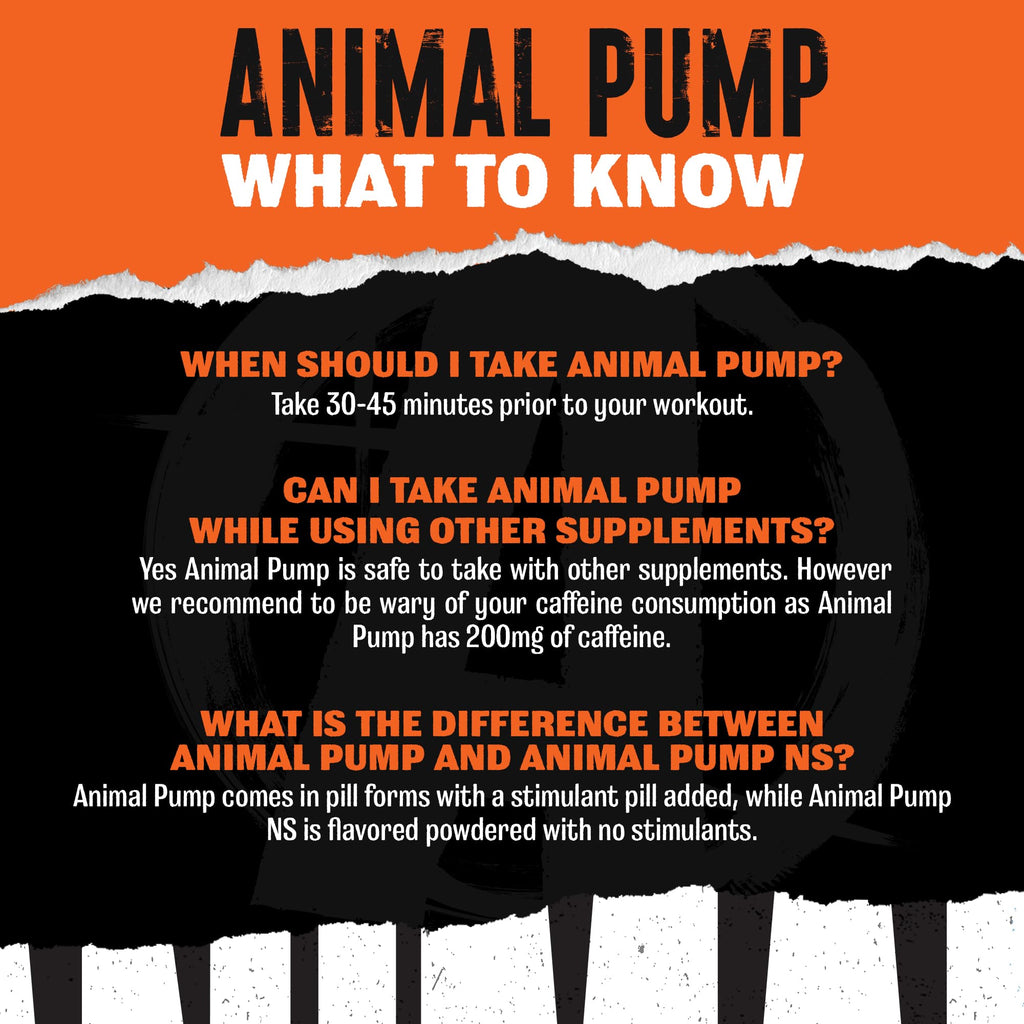 Animal Pump Pre-Workout for Energy, Focus and Pumps

