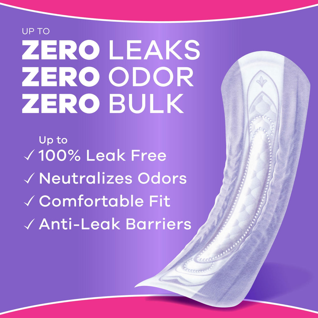 Always Discreet Women's Incontinence Pads - Heavy Absorbency

