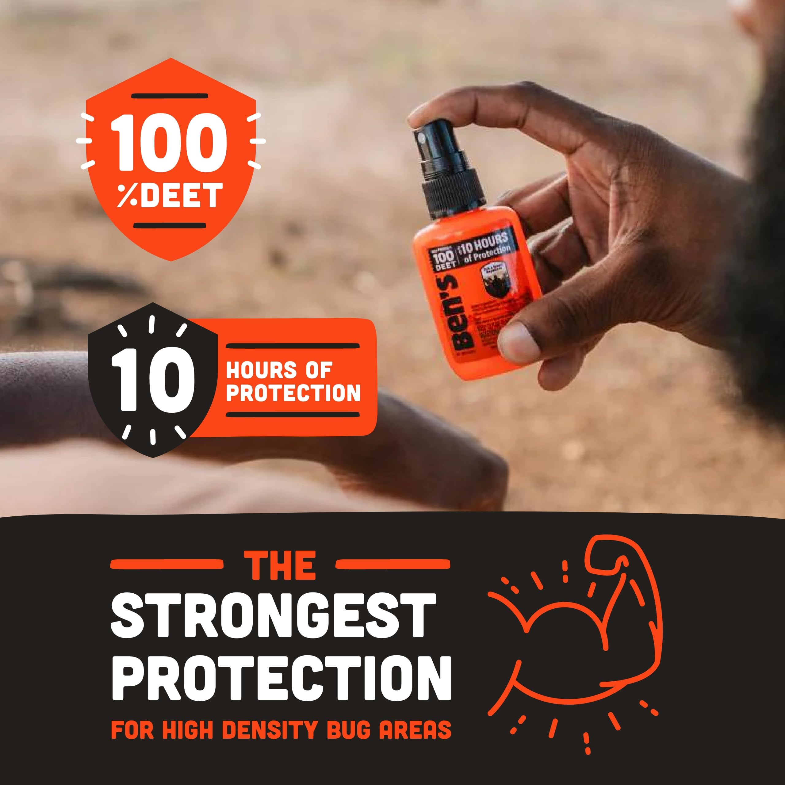Ben's Tick & Insect Repellent Pump Spray - DEET

