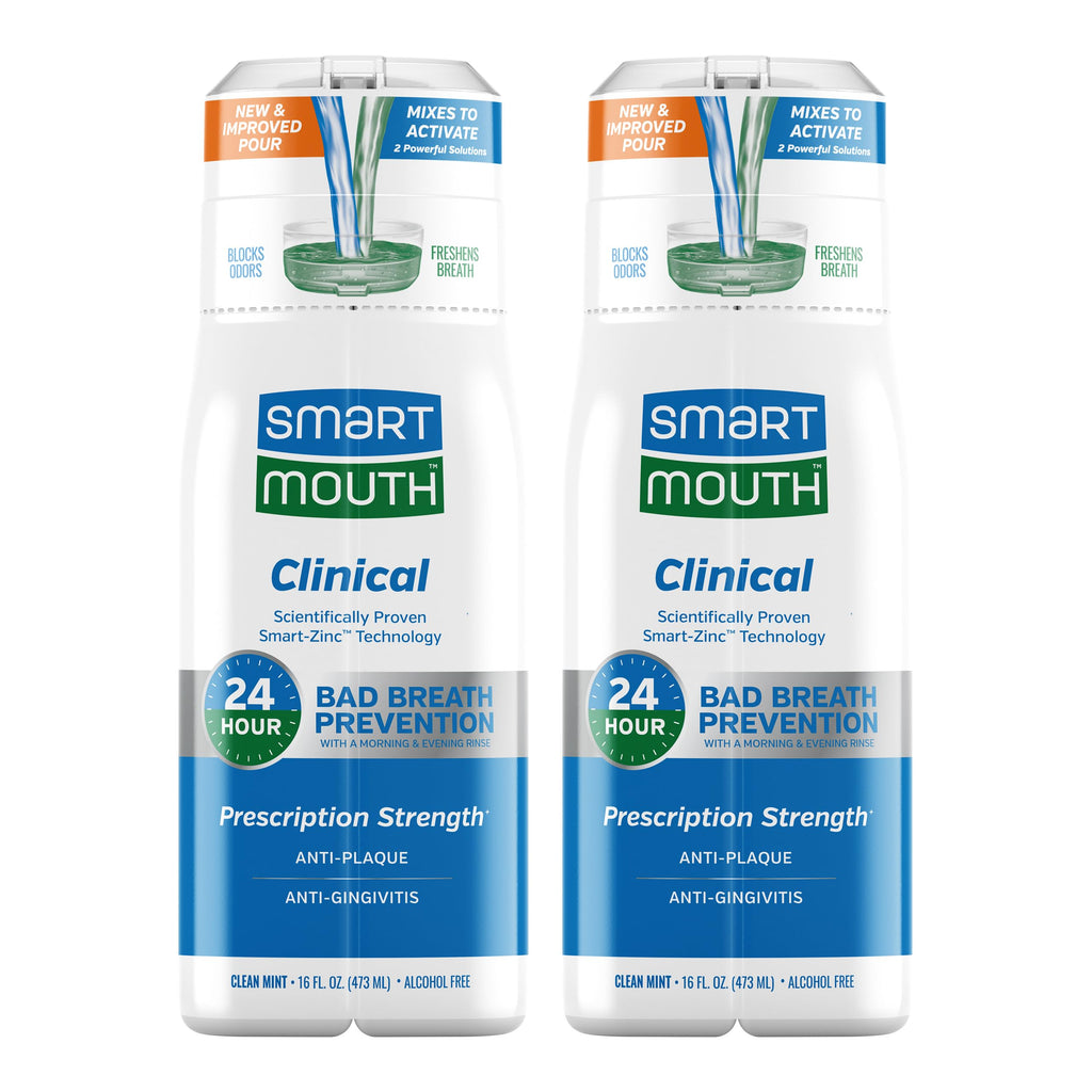 SmartMouth Clinical Zinc Activated Mouthwash for Gum Health

