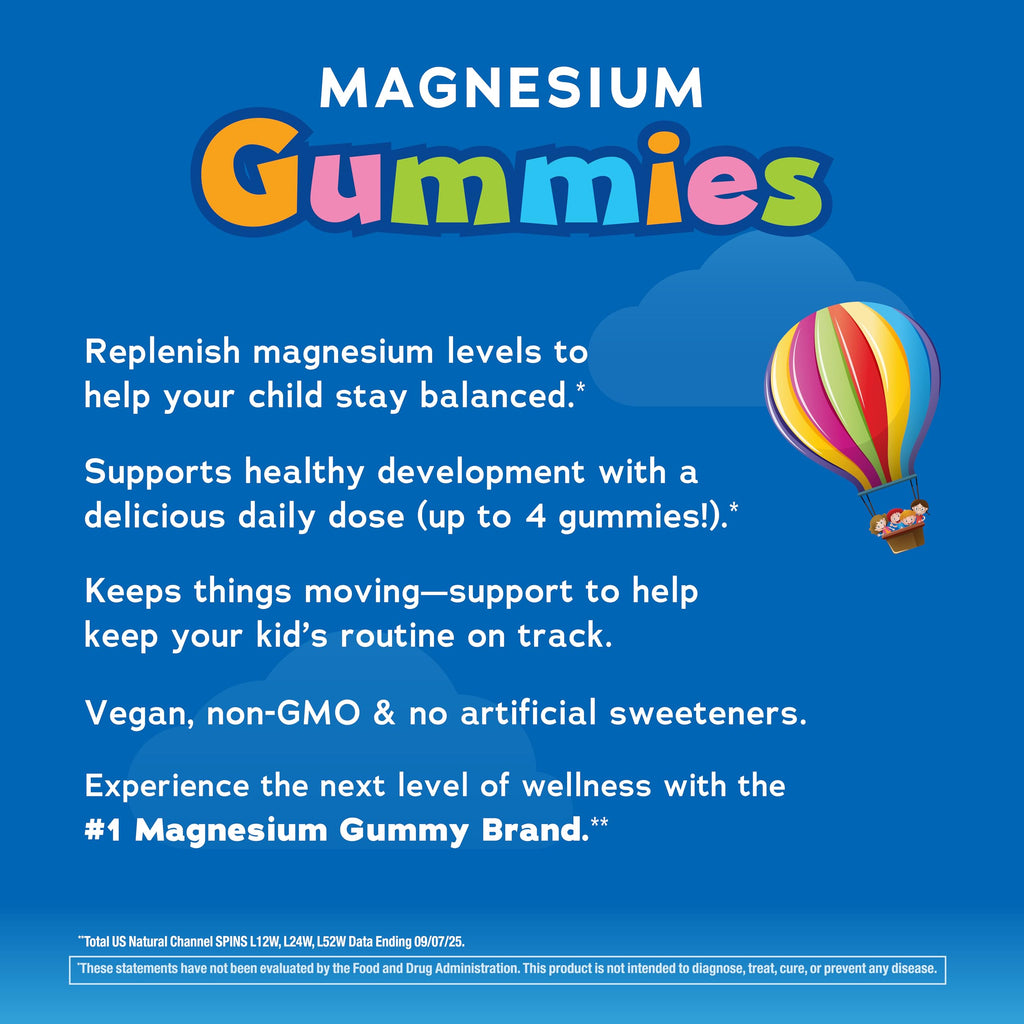 Natural Vitality CALM Magnesium Gummies for Kids

