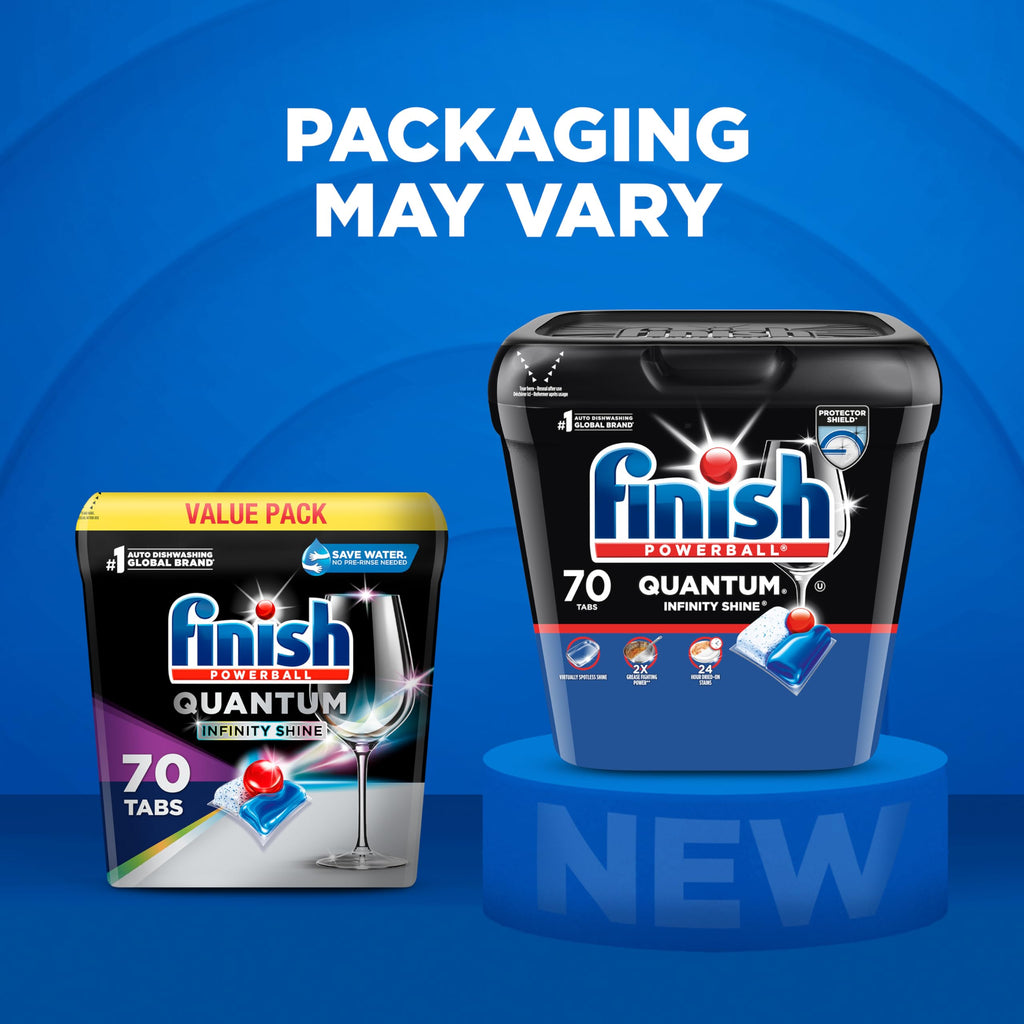 Finish Quantum Infinity Shine Dishwasher Pods

