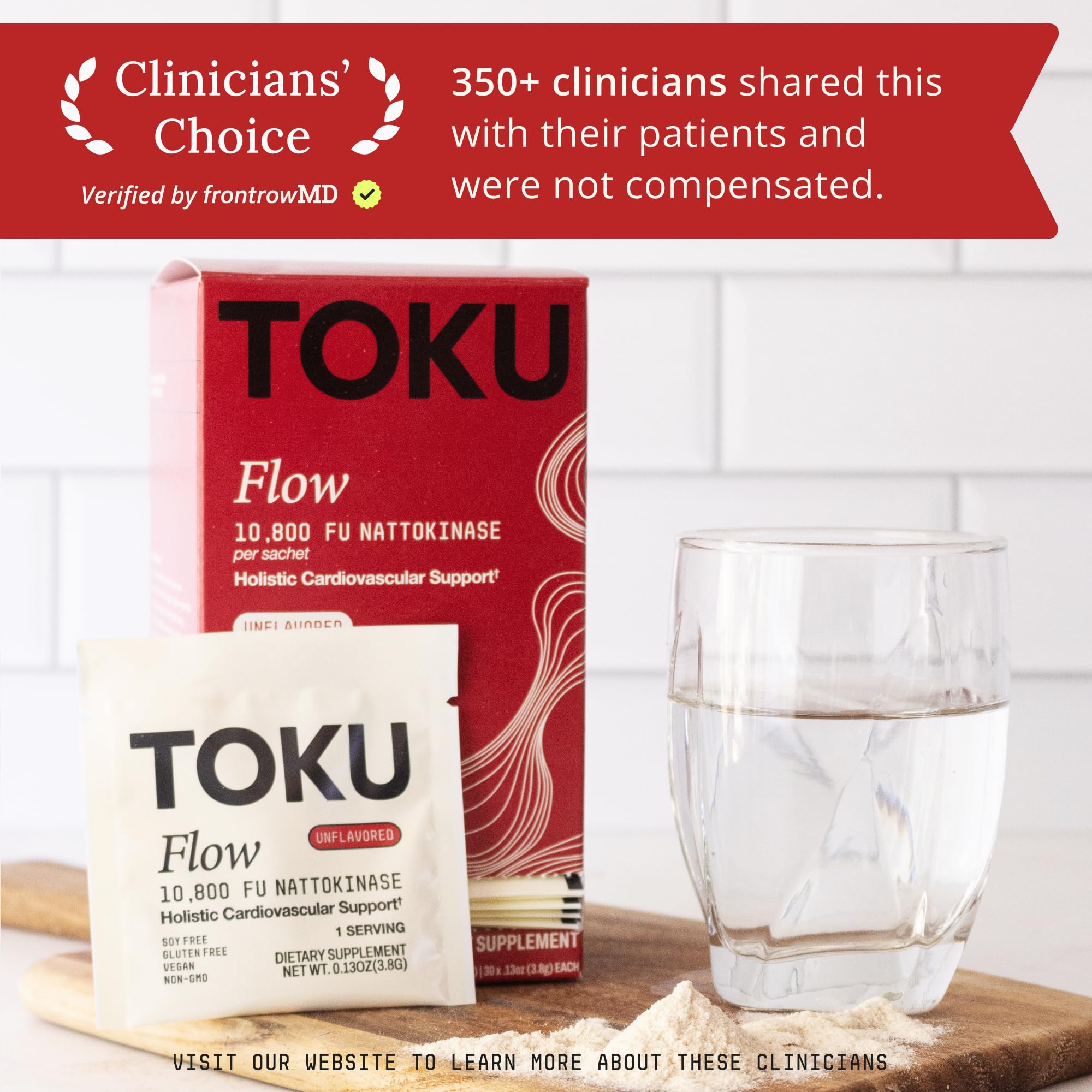 Toku Nattokinase Daily Circulation Support Powder


