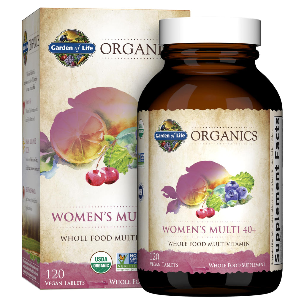 Garden of Life Organic Women's Multivitamin | Energy Support

