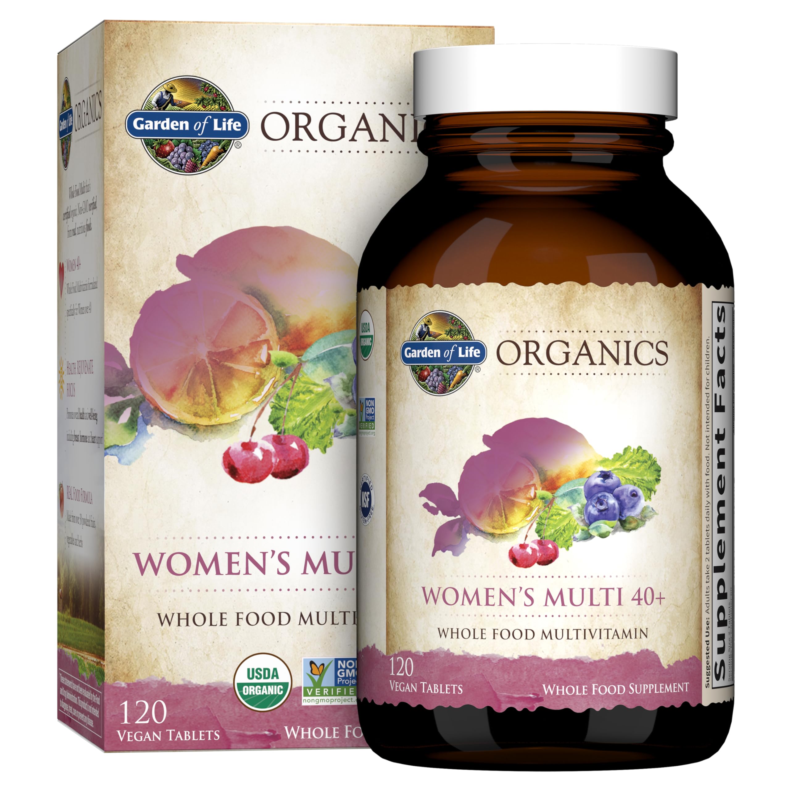 Garden of Life Organic Women's Multivitamin | Energy Support

