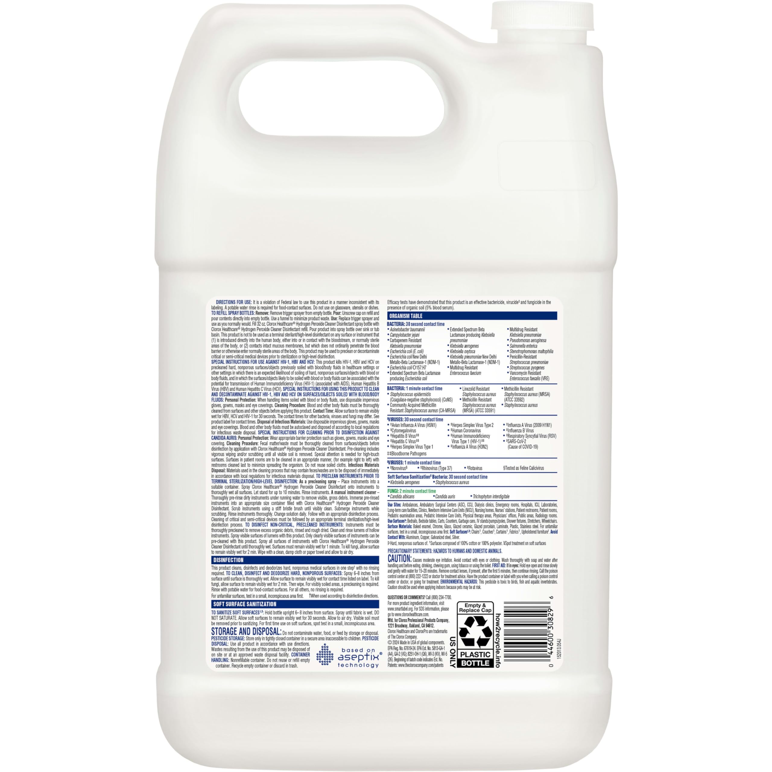 Clorox Healthcare Hydrogen Peroxide Cleaner Disinfectant

