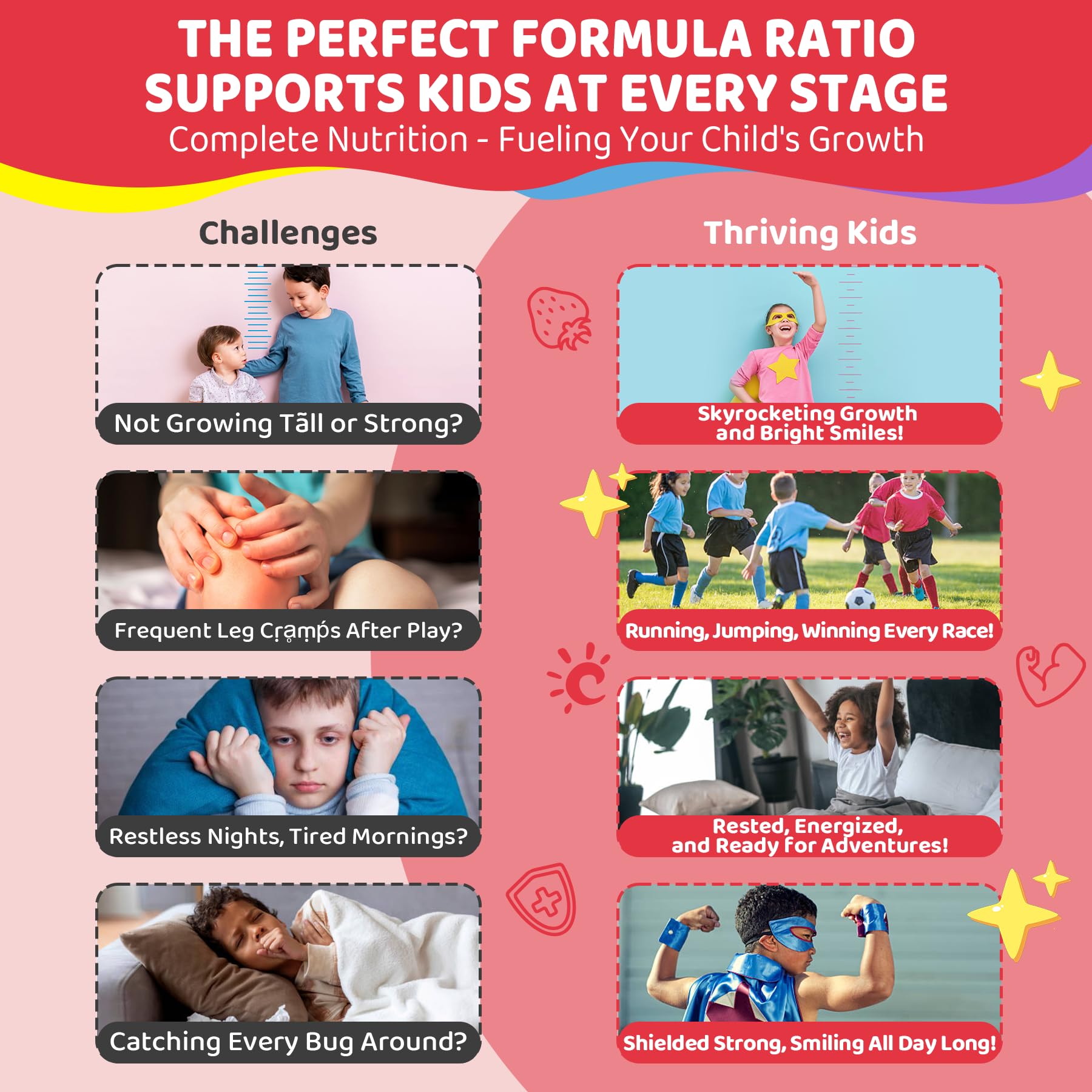 Vitamin D3 K2 Calcium Gummies for Kids | Sugar-Free

