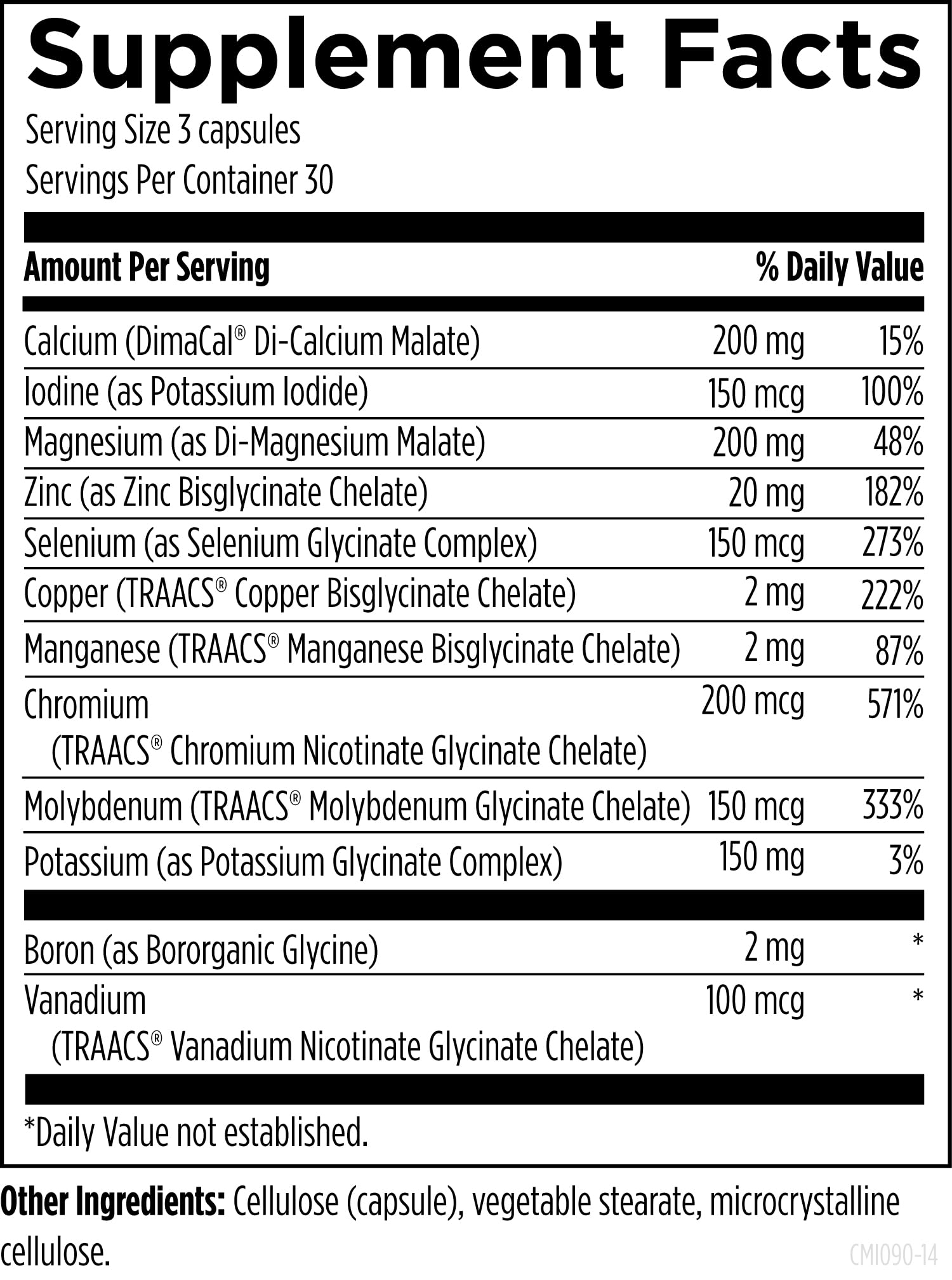 Designs for Health Complete Mineral Complex - Iron-Free


