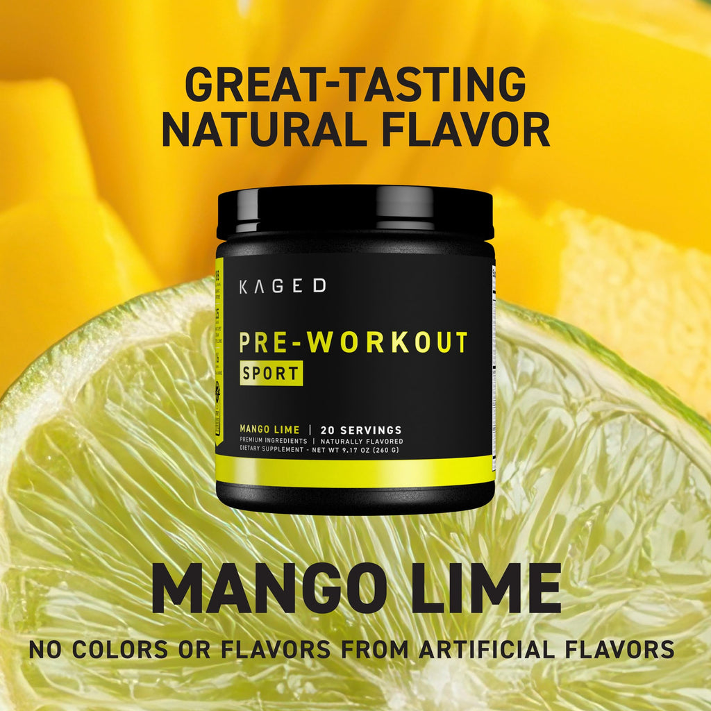 Kaged Sport Pre-Workout Powder | Performance Formula

