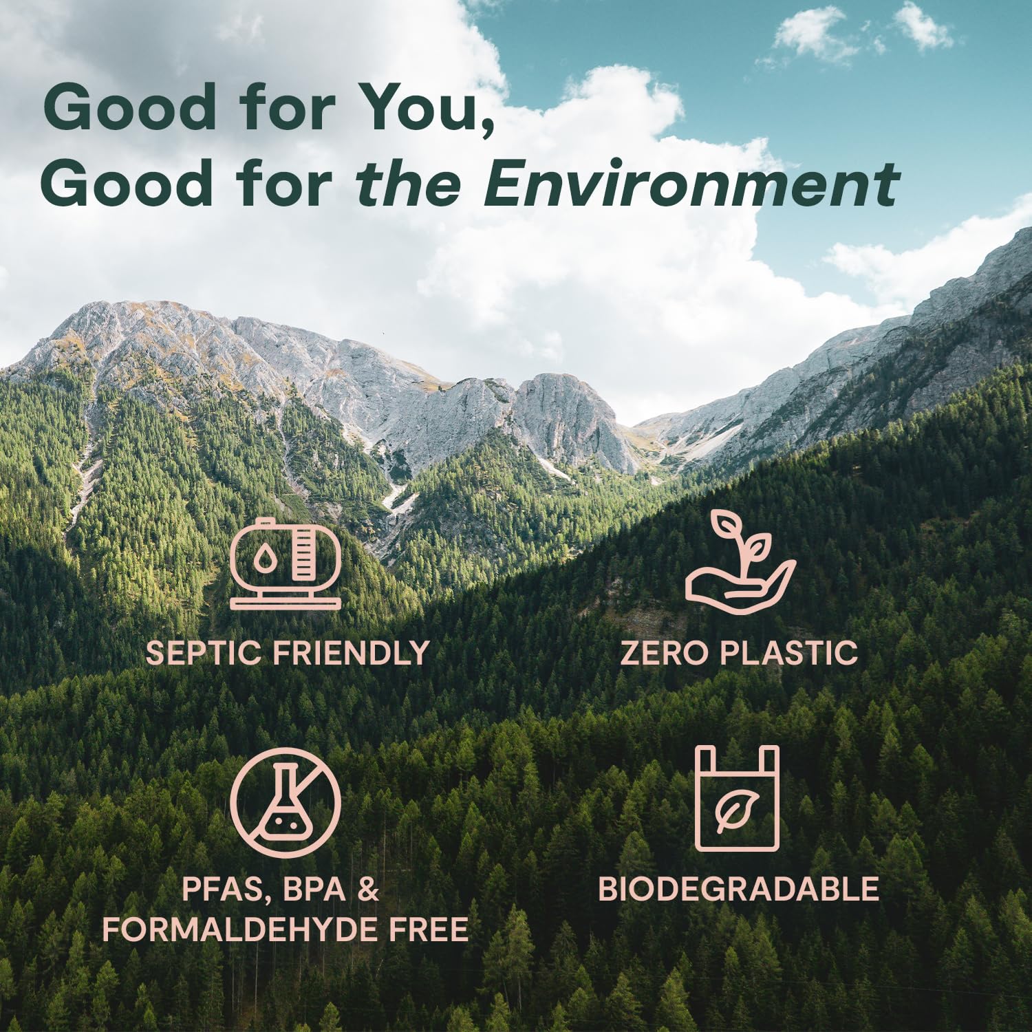 ecoHiny Bamboo Toilet Paper - PFAS Free & FSC Certified

