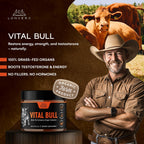Vital Bull Beef Organ Supplement for Men | Freeze-Dried

