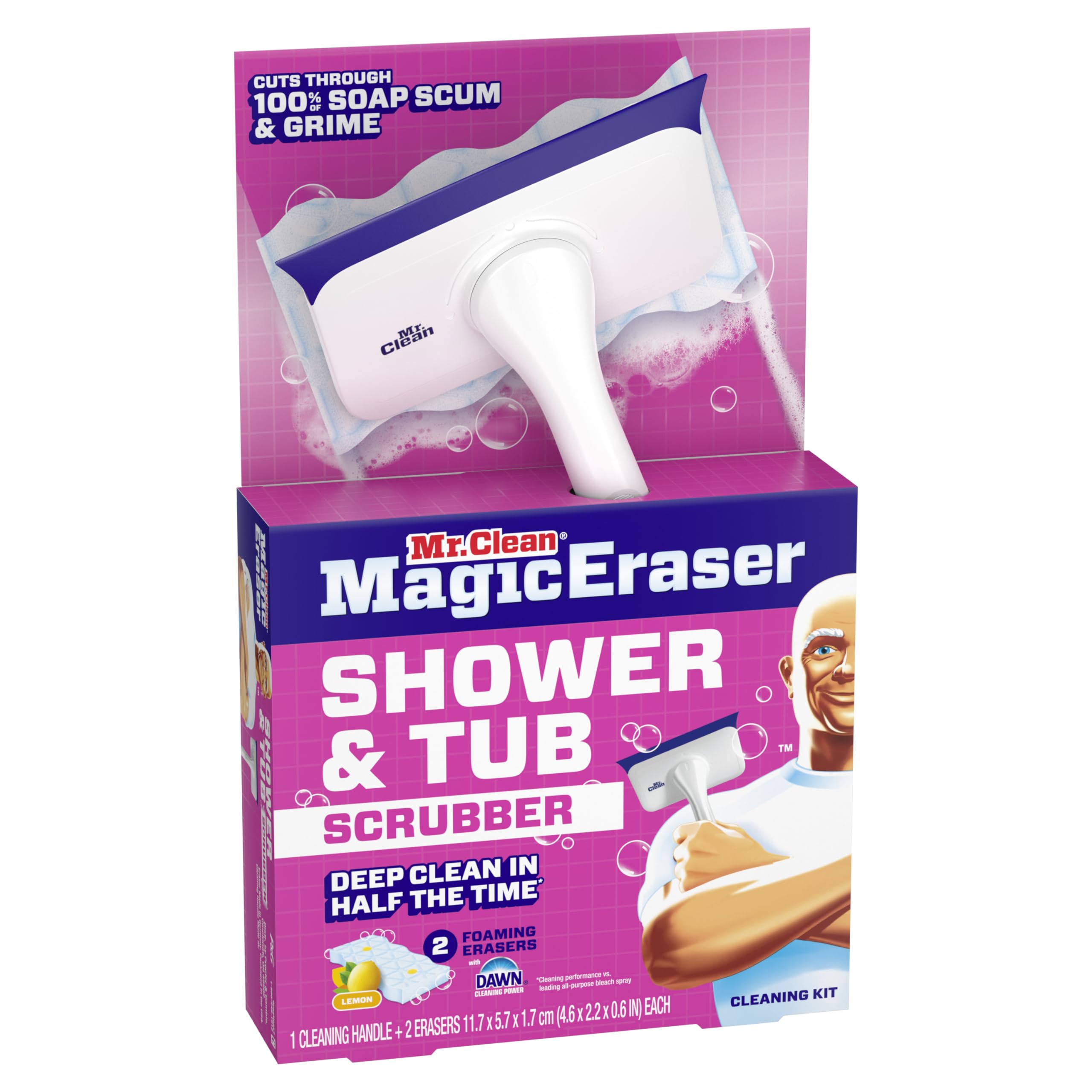 Mr. Clean Shower & Tub Scrubber – All-in-One Bathroom Cleaner

