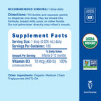 Mommy's Bliss Organic Baby Vitamin D Drops - 400 IU

