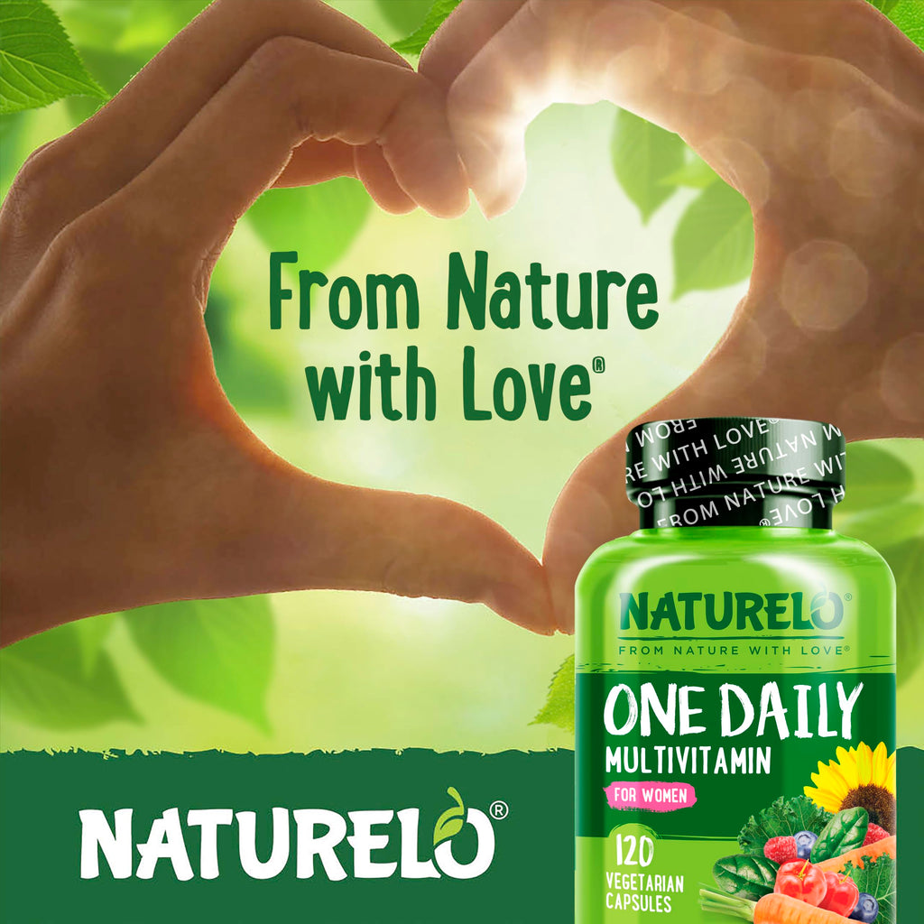 Naturelo Multivitamin for Women – One Daily, Vegan Non-GMO

