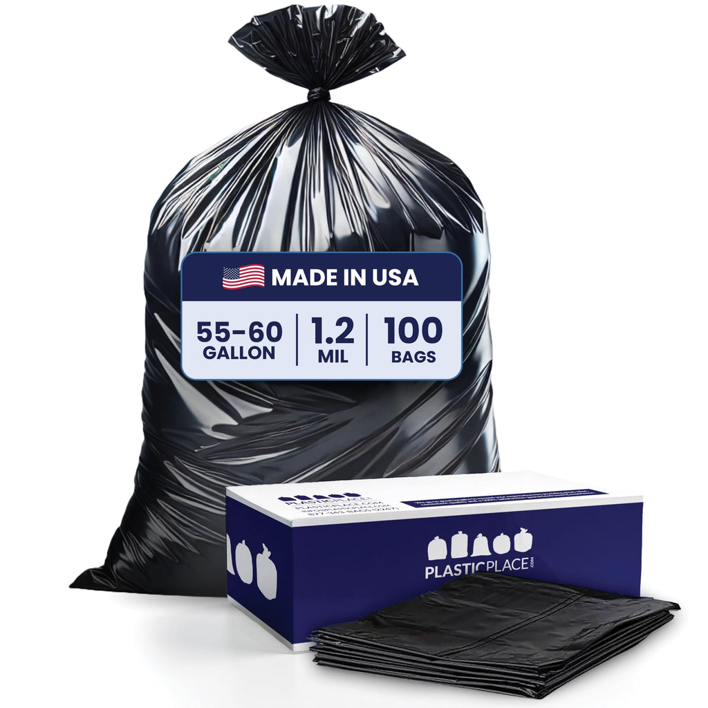 Plasticplace Heavy Duty Trash Bags for Contractors

