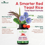 ForestLeaf Red Yeast Rice 1215 mg with CoQ10 | Citrinin Free

