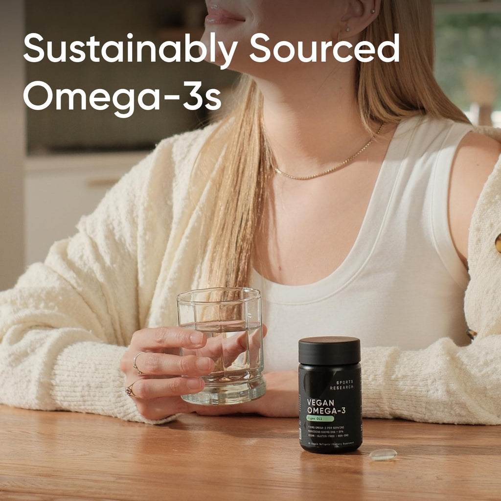 Sports Research Vegan Omega-3 from Algae Oil DHA & EPA

