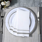 Napkins by FOCUSLINE: Linen Feel Disposable Cloth-Like

