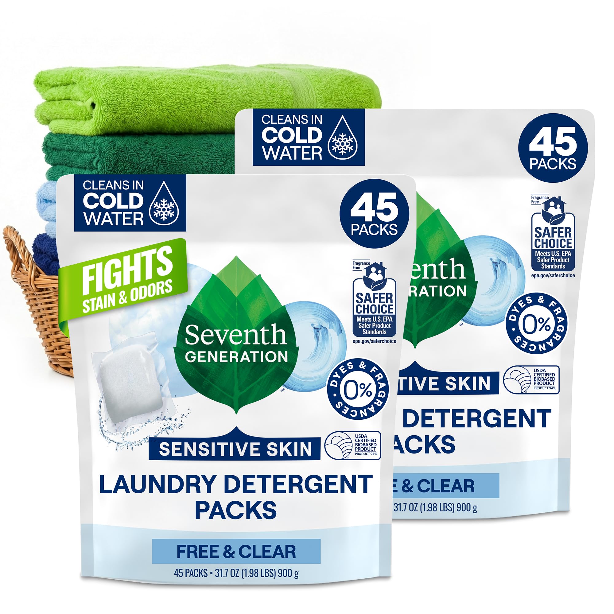 Seventh Generation Laundry Detergent Pods