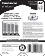 Panasonic Eneloop NiMH Rechargeable Batteries - Pre-Charged

