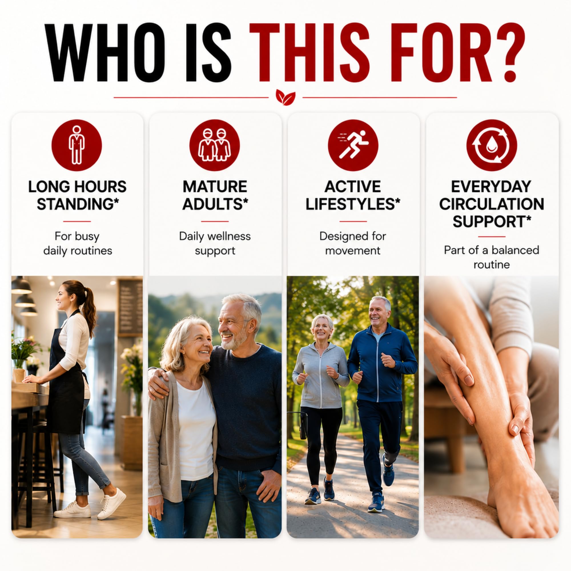 HerbaMe Blood Circulation Supplement for Vein Wellness

