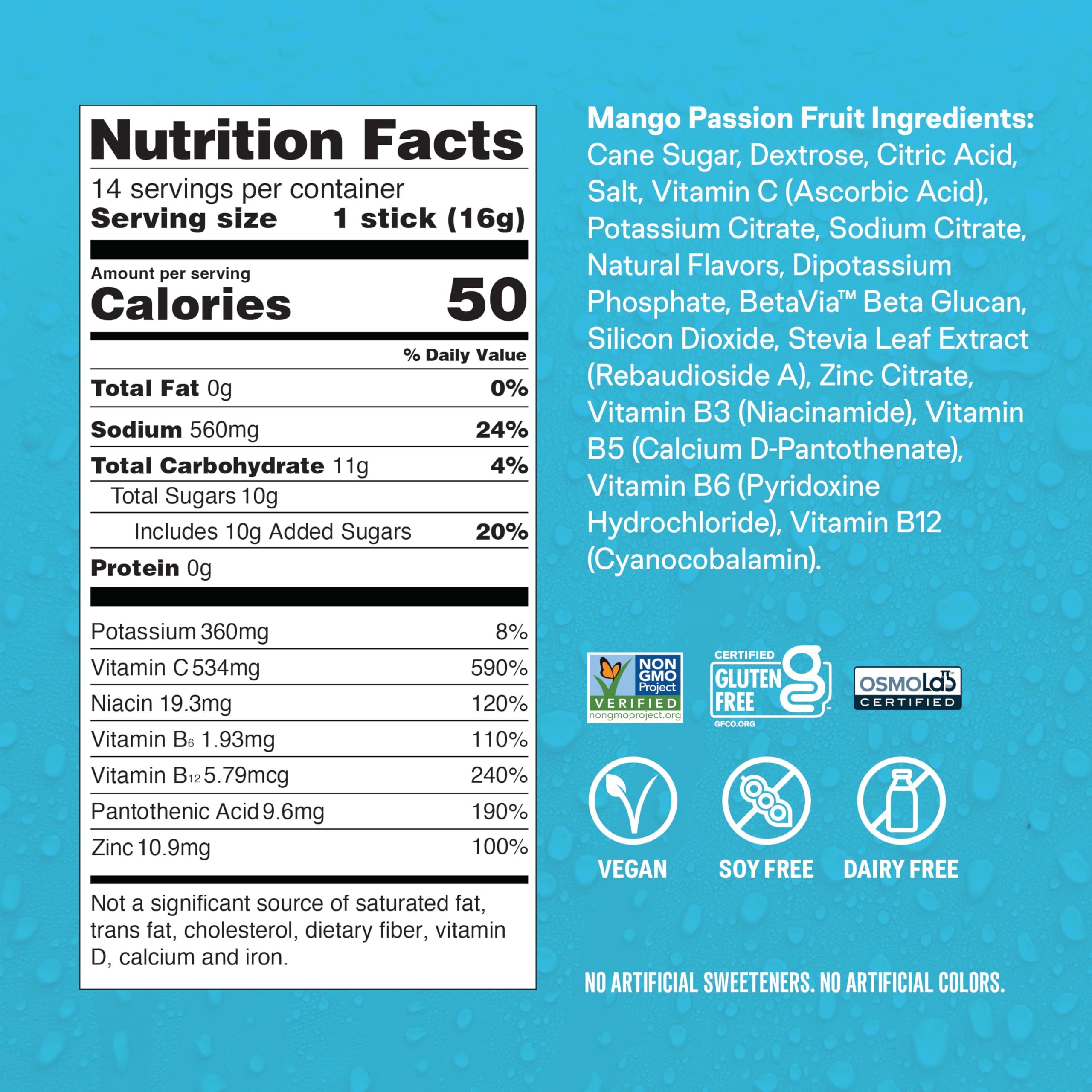 Liquid I.V. Hydration + Immune Support Electrolyte Drink

