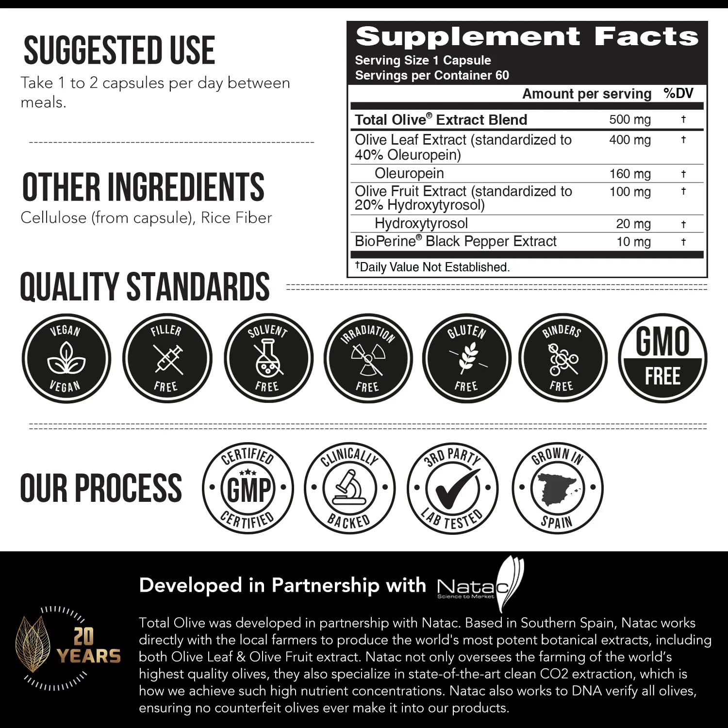 Olive Leaf Extract & Olive Fruit Extract by Total Olive

